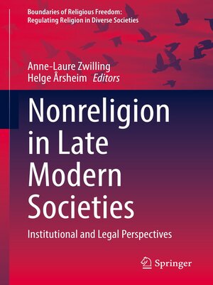cover image of Nonreligion in Late Modern Societies